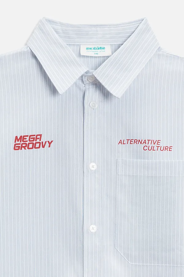 Рубашка ACOOLA, голубая полоска - фото 2
