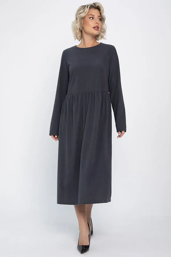 Платье LADY TAIGA, графит - фото 2