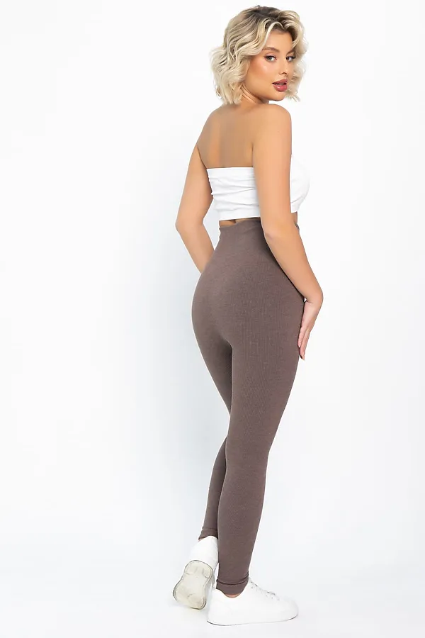 Лосины LADY TAIGA, кофе - фото 2