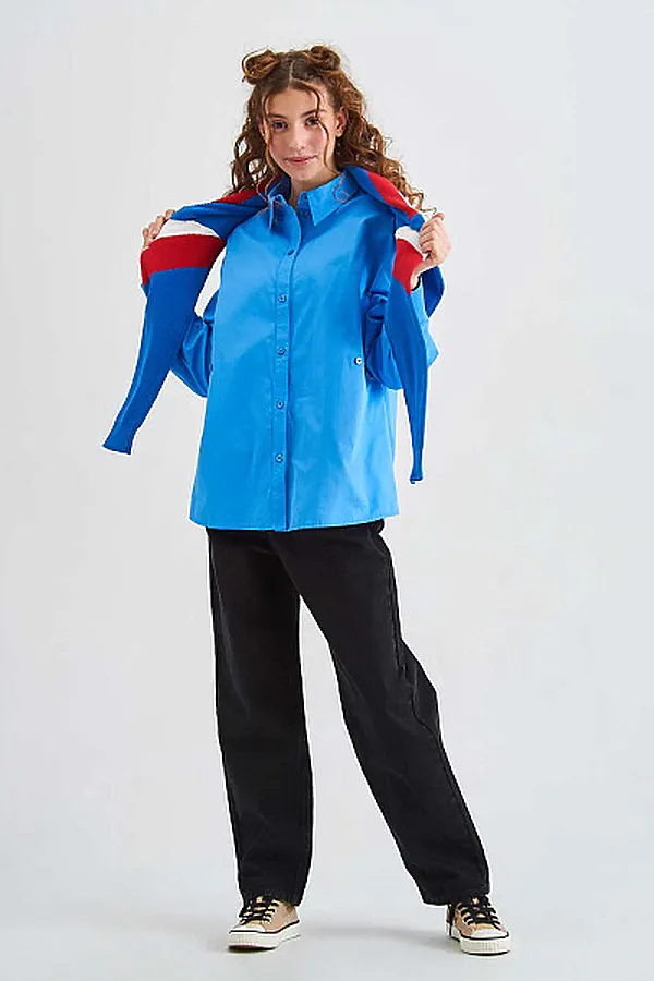 Блузка SMENA, ярко-синий - фото 2