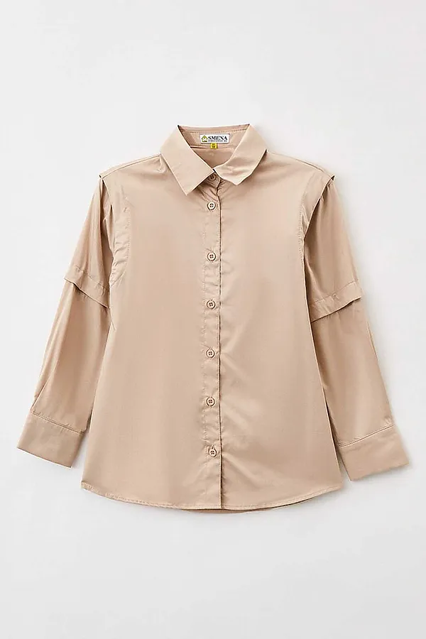 Блузка SMENA, бежевый - фото 2