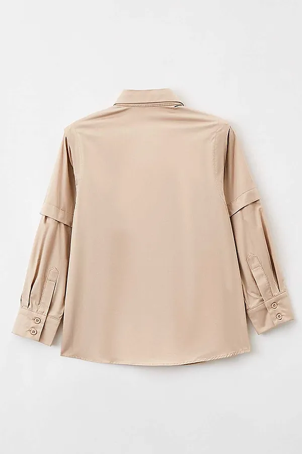 Блузка SMENA, бежевый - фото 2
