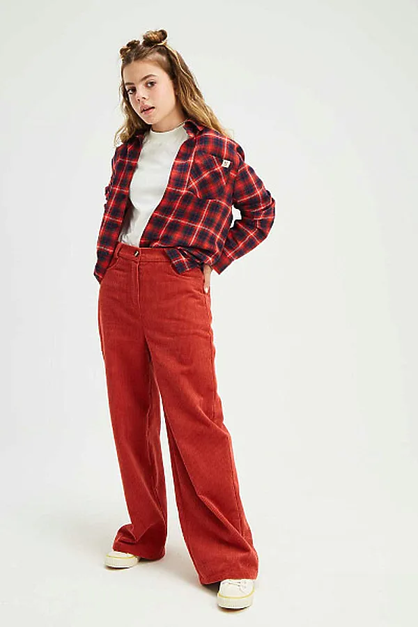 Брюки SMENA, пыльно-красный - фото 2