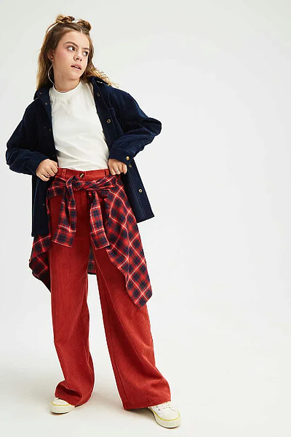 Брюки SMENA, пыльно-красный - фото 2