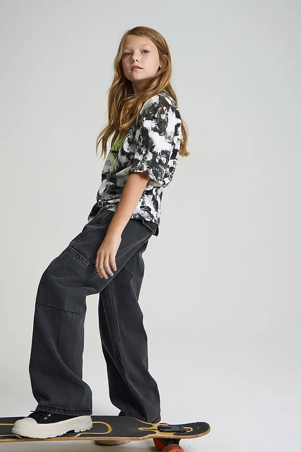 Джинсы SMENA, темно-серый - фото 2