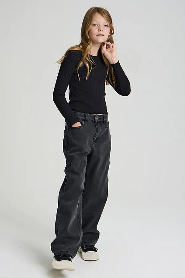 Джинсы SMENA, темно-серый - фото 2