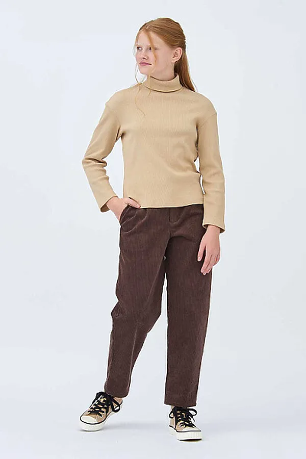 Брюки SMENA, темно-коричневый - фото 2