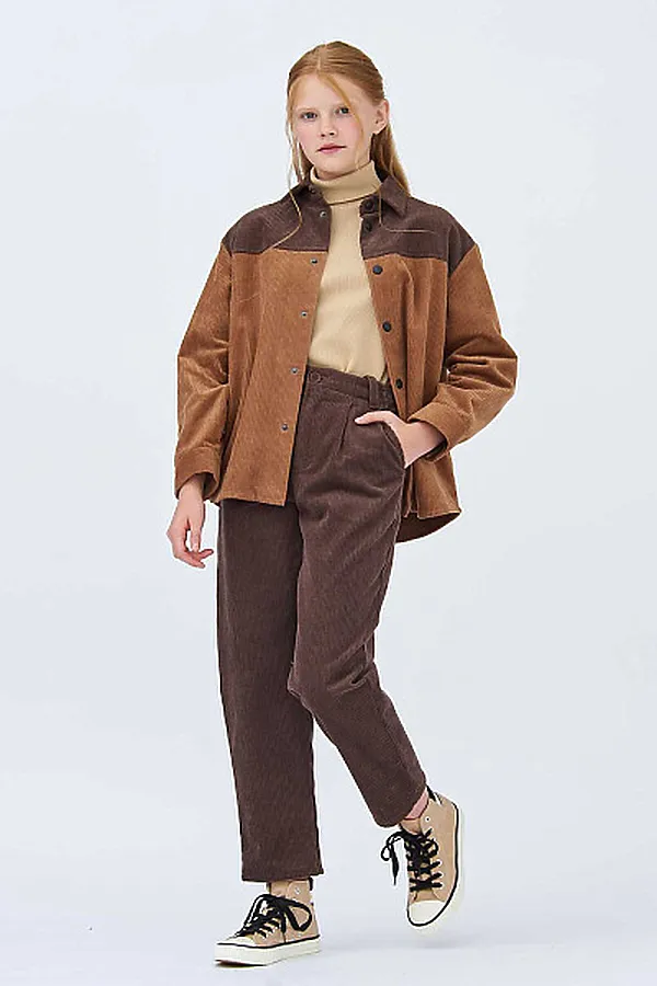 Брюки SMENA, темно-коричневый - фото 2