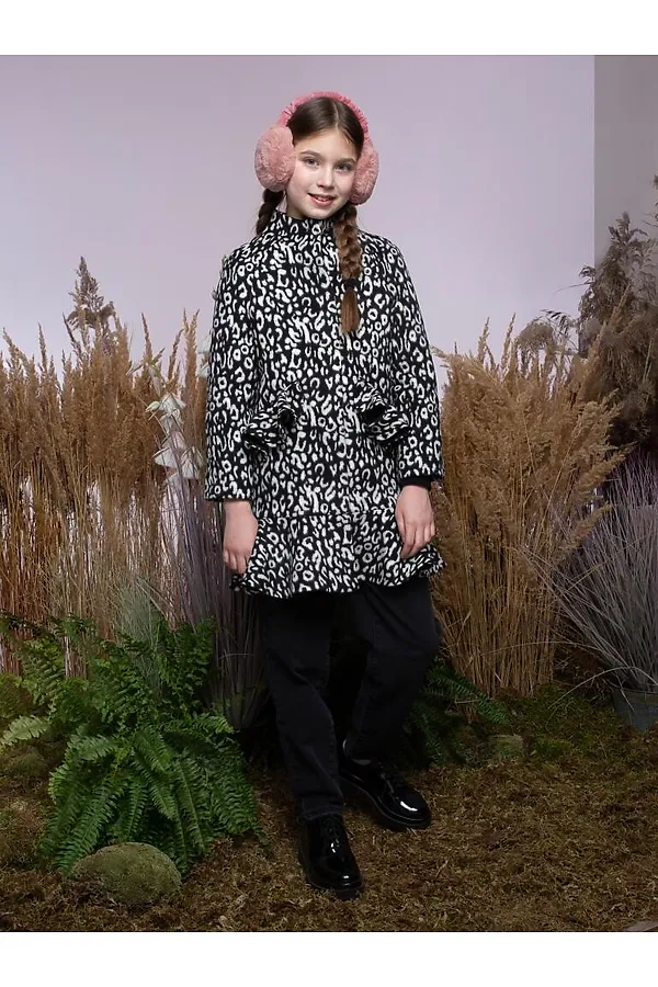 Пальто SMENA, чёрно-белый - фото 2