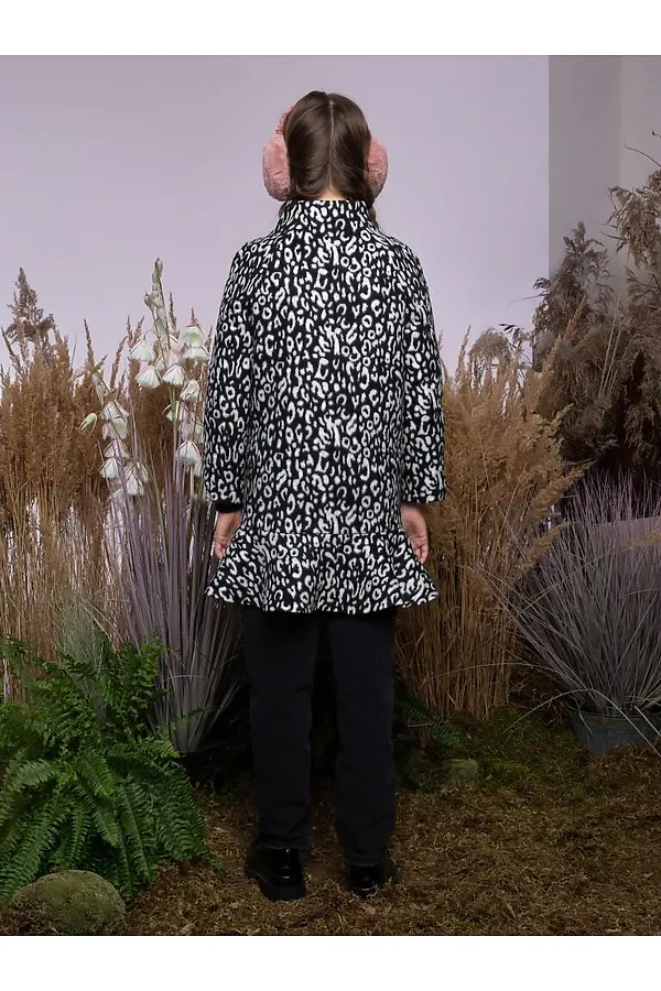 Пальто SMENA, чёрно-белый - фото 2