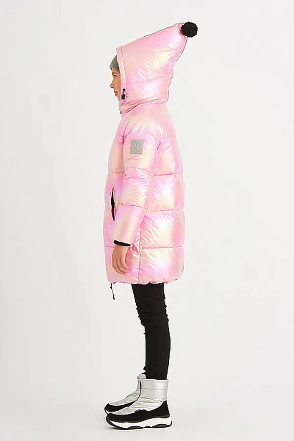 Пальто SMENA, розовый - фото 2