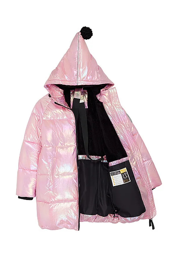 Пальто SMENA, розовый - фото 2