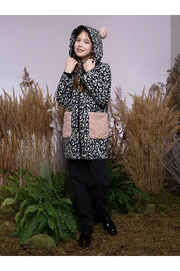 Пальто SMENA, чёрно-белый - фото 2