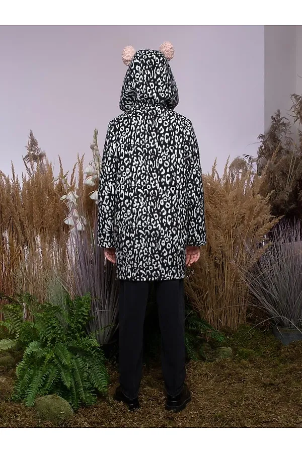 Пальто SMENA, чёрно-белый - фото 2