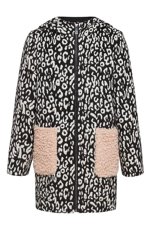 Пальто SMENA, чёрно-белый - фото 2