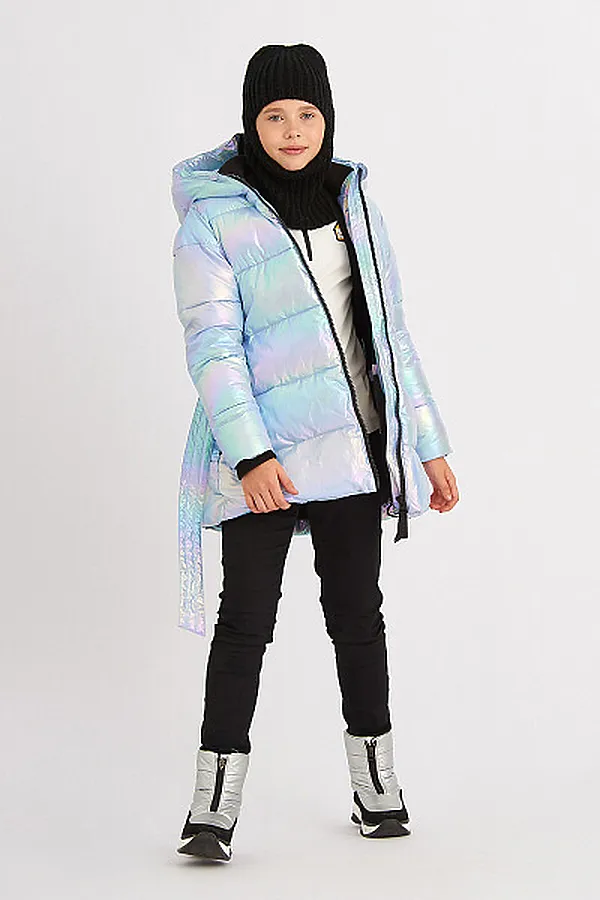 Пуховик SMENA, голубой - фото 2