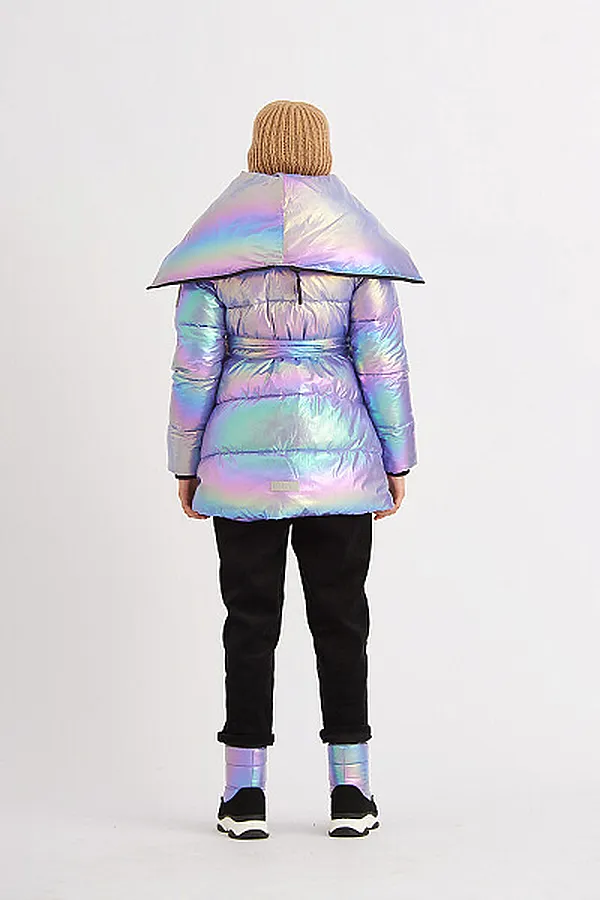Пуховик SMENA, сиреневый - фото 2