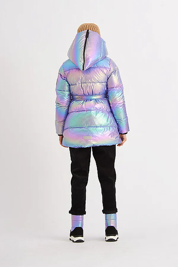 Пуховик SMENA, сиреневый - фото 2