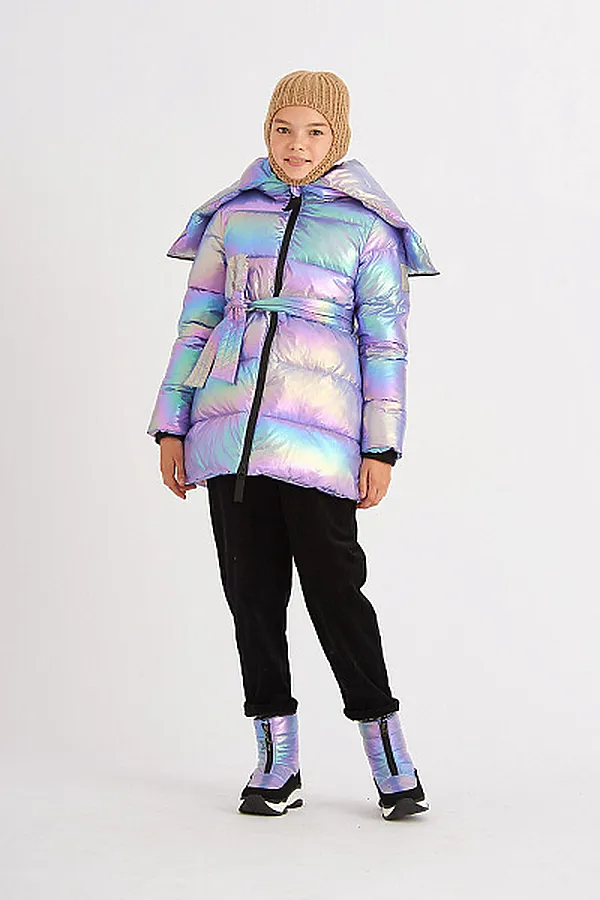 Пуховик SMENA, сиреневый - фото 2