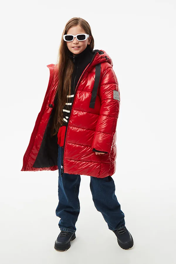 Пальто SMENA, красный - фото 2