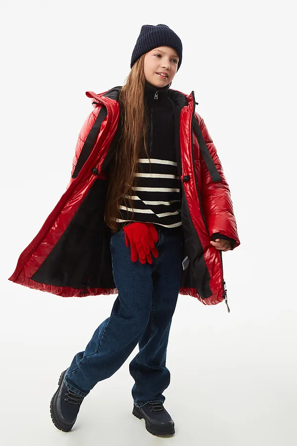 Пальто SMENA, красный - фото 2