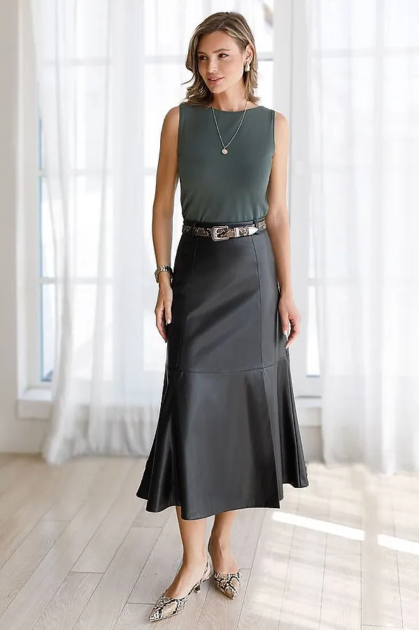 Юбка VILATTE, черный - фото 2