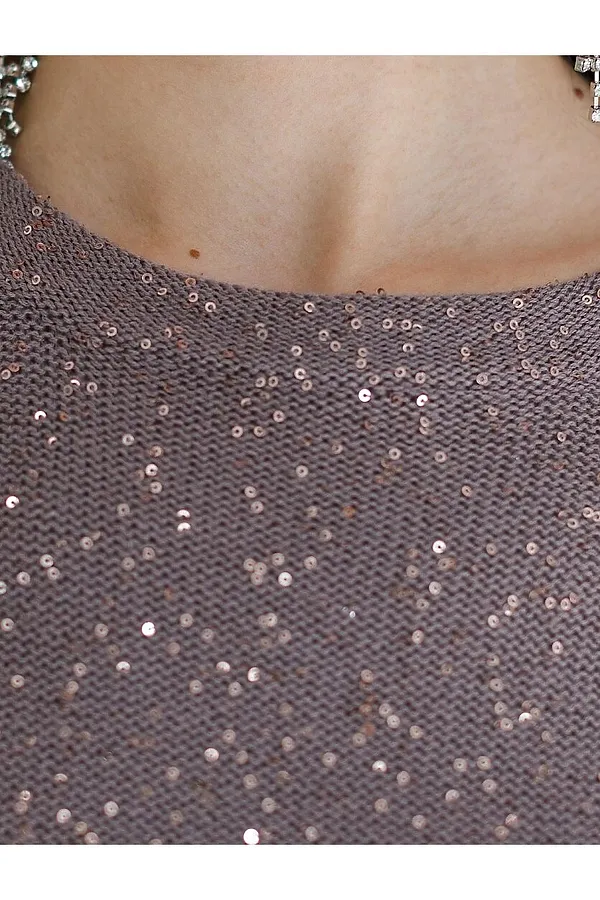 Джемпер VILATTE, кофейный - фото 2