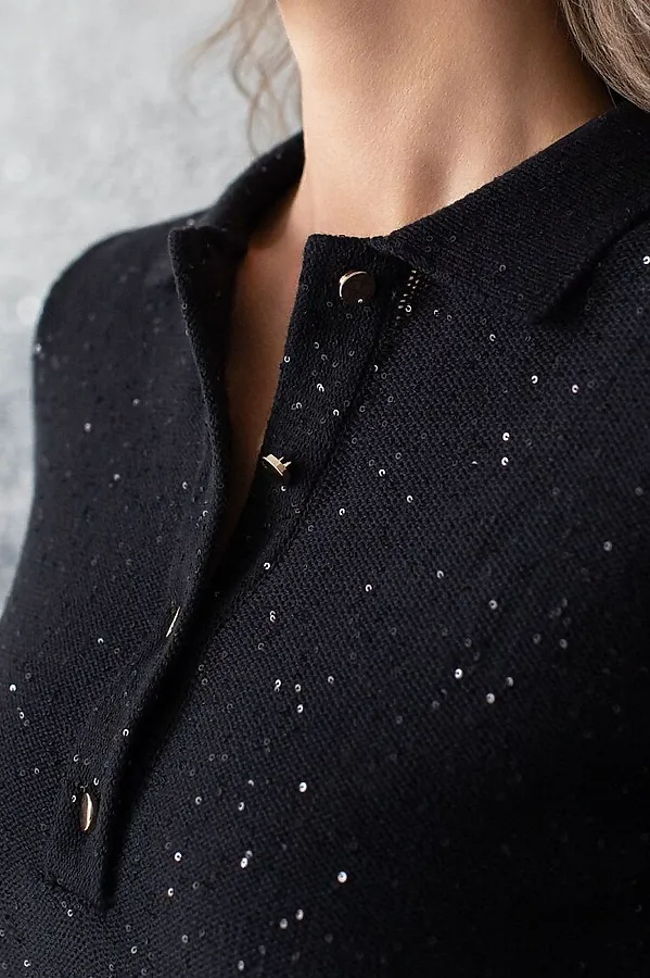 Джемпер VILATTE, черный - фото 2