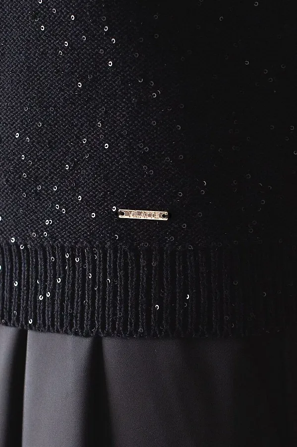 Джемпер VILATTE, черный - фото 2