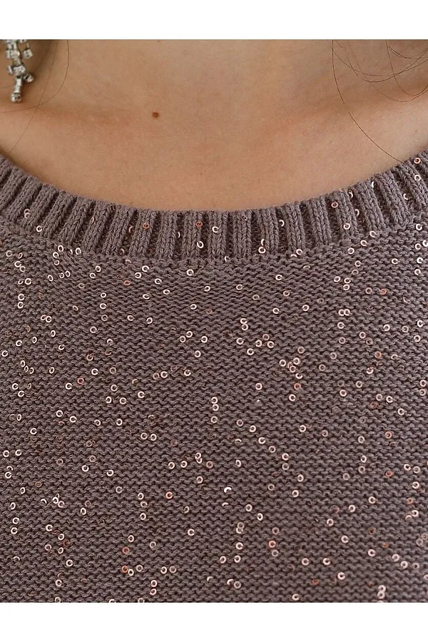 Джемпер VILATTE, кофейный - фото 2