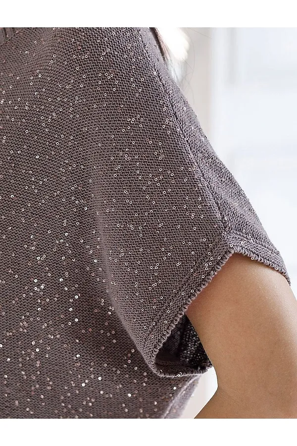 Джемпер VILATTE, кофейный - фото 2