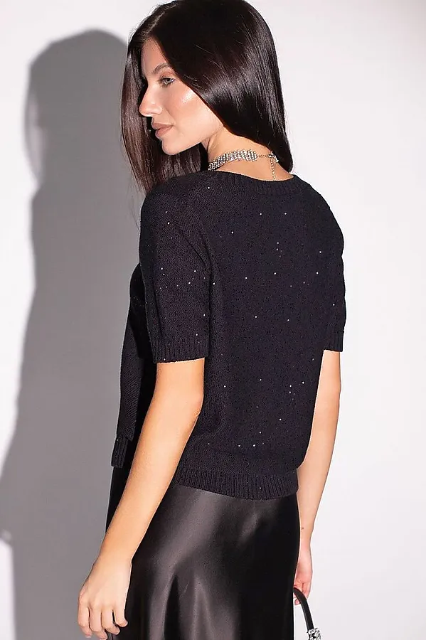 Джемпер VILATTE, черный - фото 2