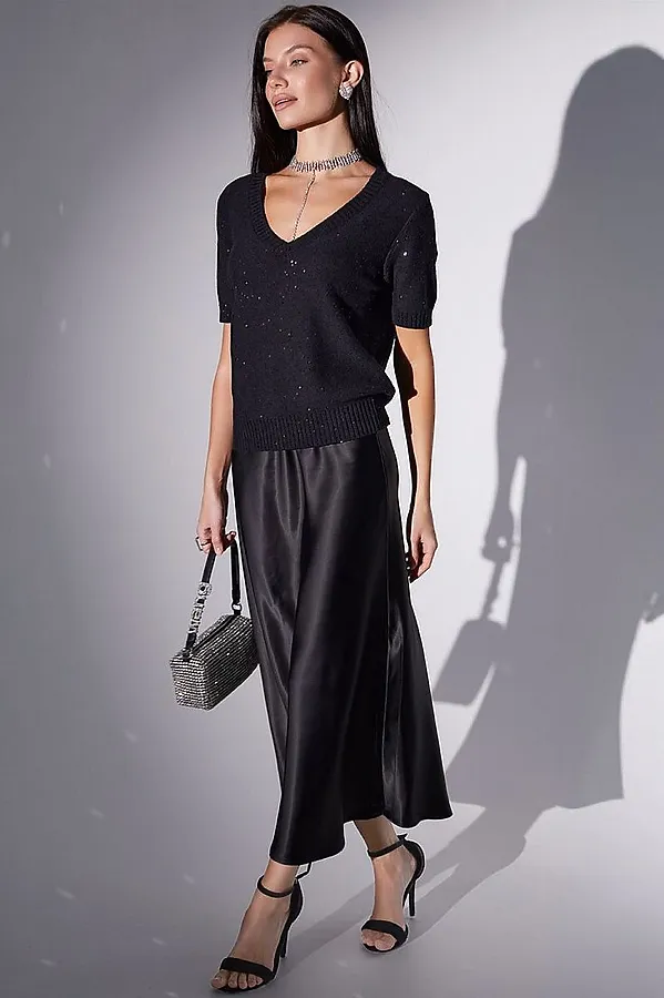 Джемпер VILATTE, черный - фото 2