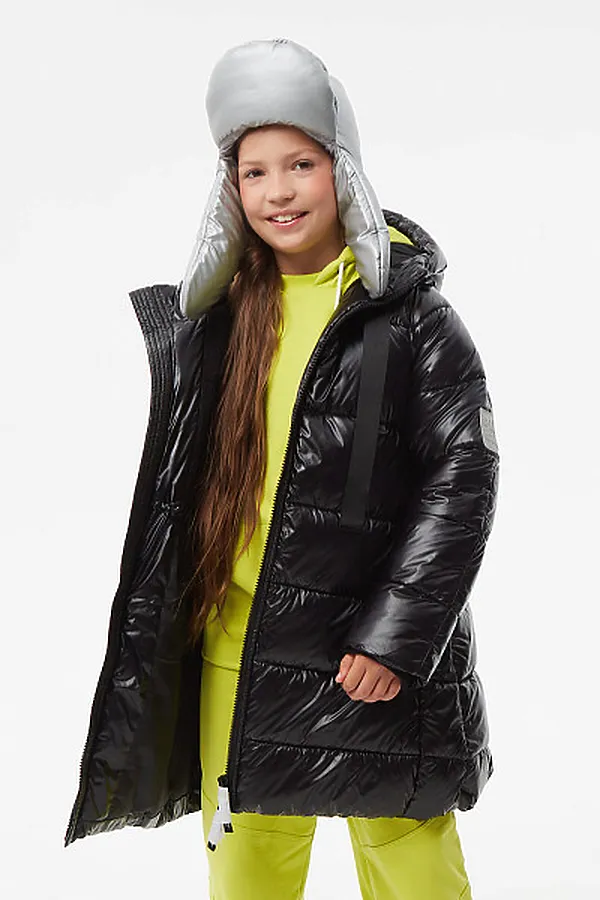 Пальто SMENA, черный - фото 2