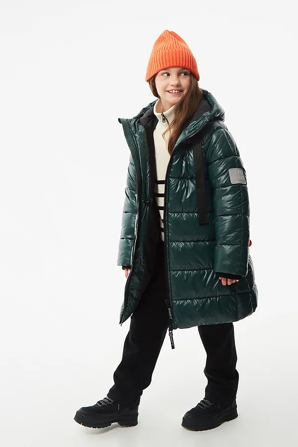 Пальто SMENA, темно-зеленый - фото 2