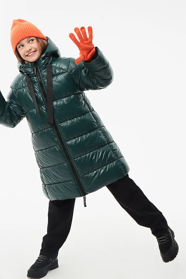 Пальто SMENA, темно-зеленый - фото 2
