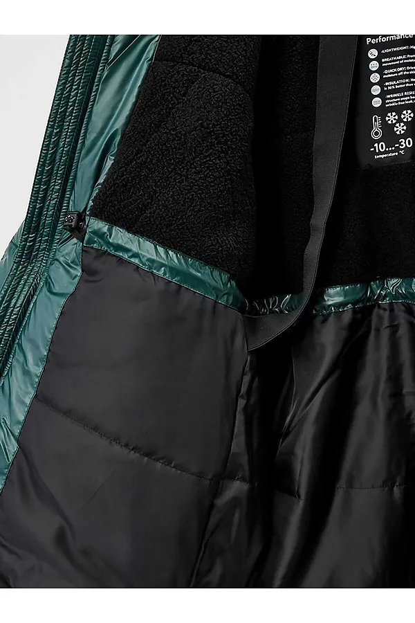 Пальто SMENA, темно-зеленый - фото 2