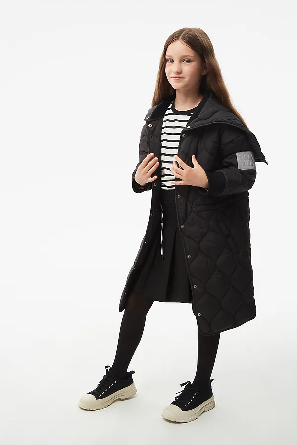 Пальто SMENA, черный - фото 2