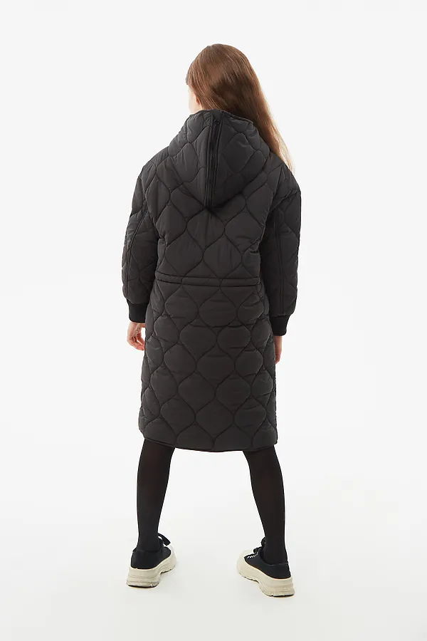 Пальто SMENA, черный - фото 2