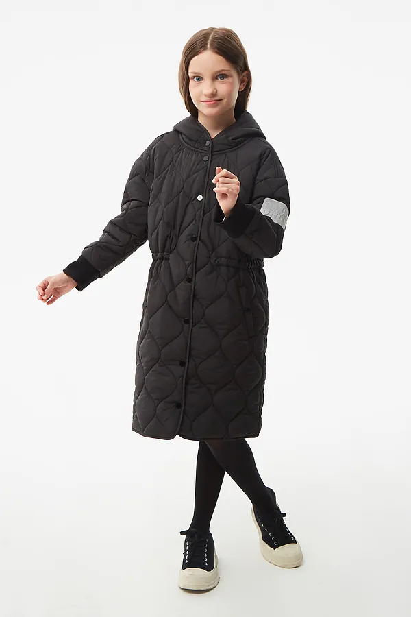 Пальто SMENA, черный - фото 2