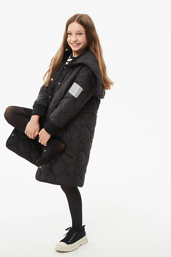 Пальто SMENA, черный - фото 2