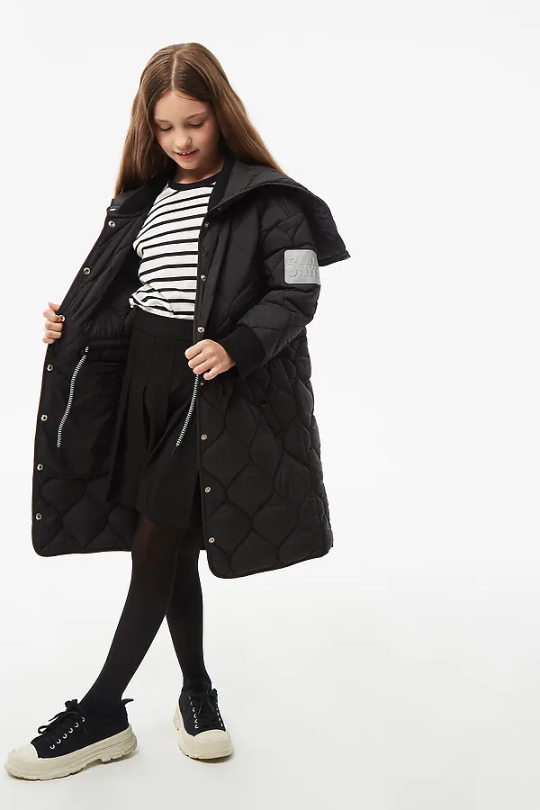 Пальто SMENA, черный - фото 2