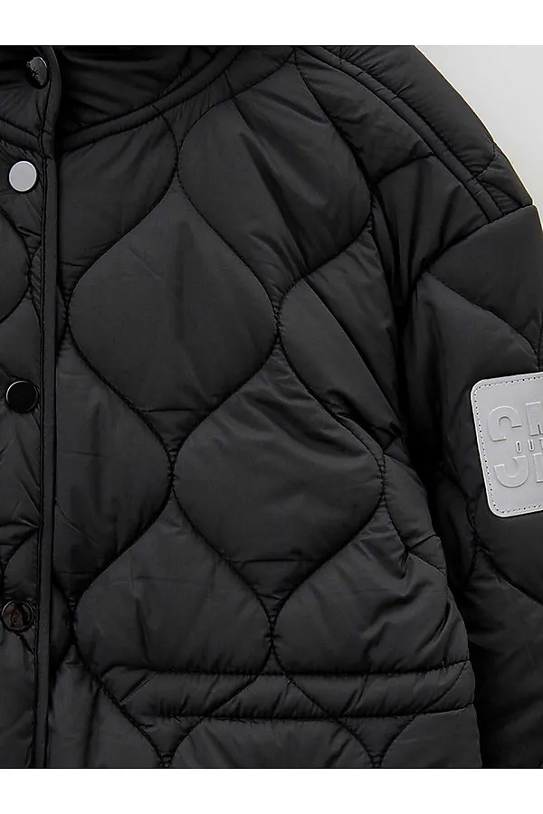 Пальто SMENA, черный - фото 2