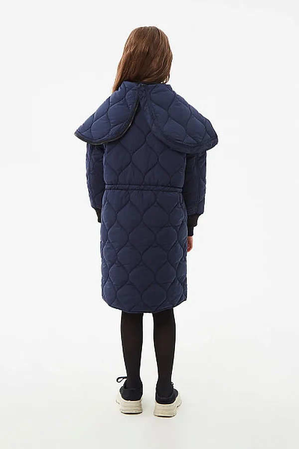 Пальто SMENA, темно-синий - фото 2