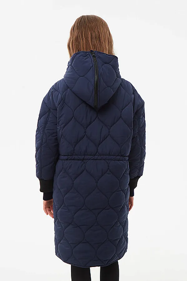 Пальто SMENA, темно-синий - фото 2