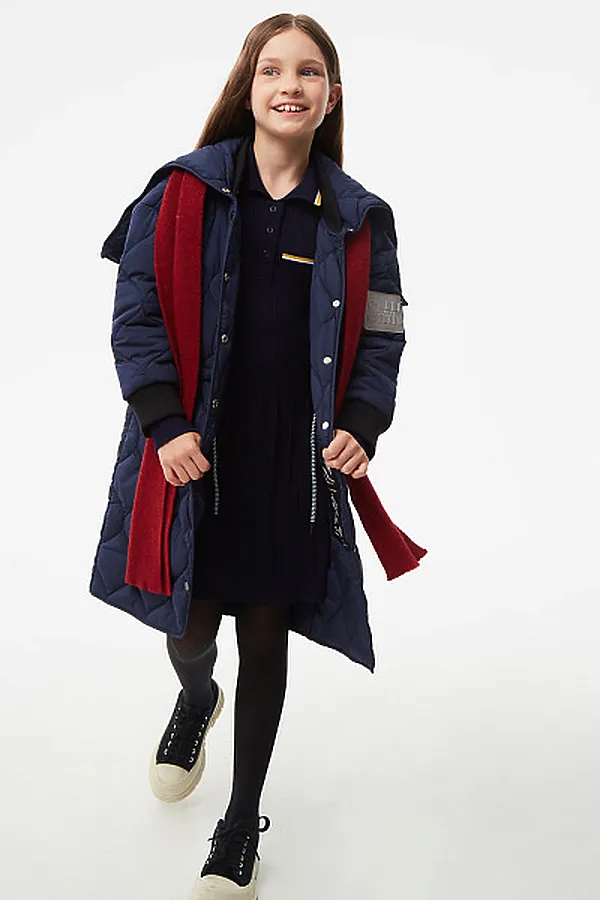 Пальто SMENA, темно-синий - фото 2