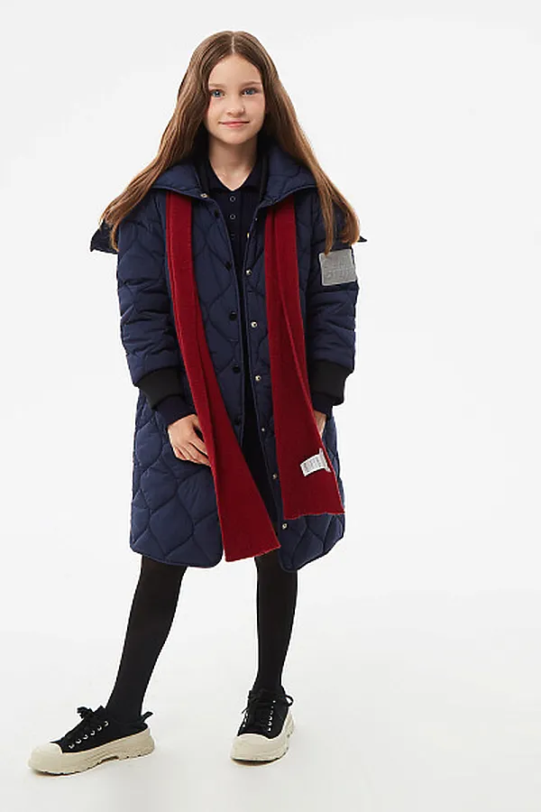 Пальто SMENA, темно-синий - фото 2