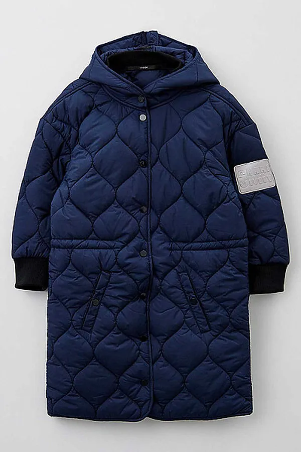 Пальто SMENA, темно-синий - фото 2