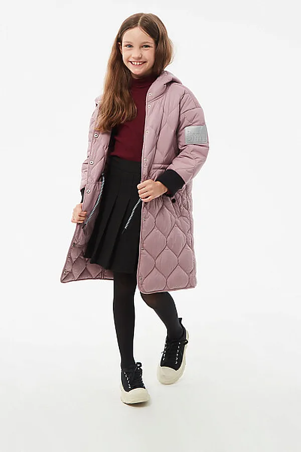 Пальто SMENA, пыльная роза - фото 2