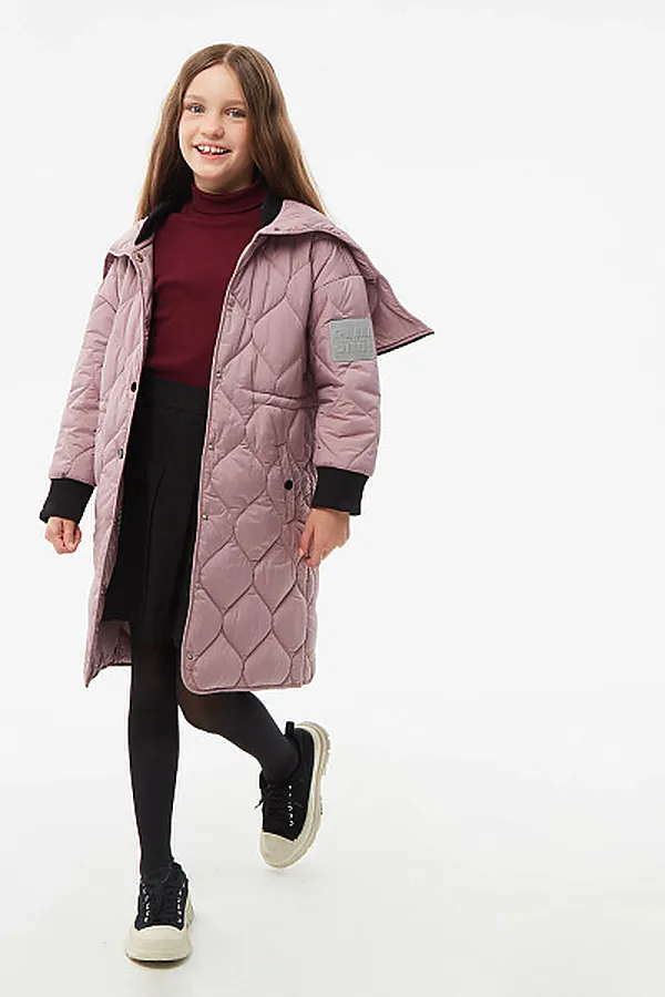 Пальто SMENA, пыльная роза - фото 2